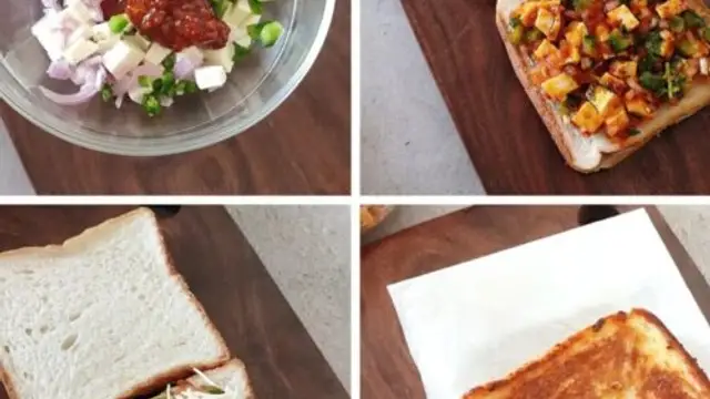 Snack Alert: शाम को नाश्ते में अबकी बार बनाएं बाजार से भी ज्यादा टेस्टी शेज़वान पनीर सैंडविच! जाने रेसिपी