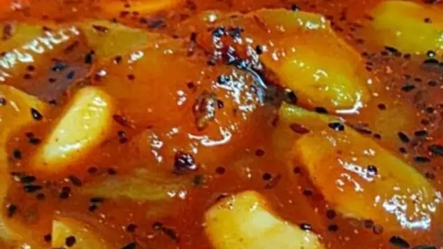 खट्टी मीठी कैरी की लौंजी रेसिपी ( Khatti meethi Kairi Ki Launji Recipe )