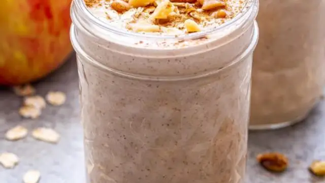 एप्पल ओट्स स्मूदी ( Apple Oats Smoothie Recipe )