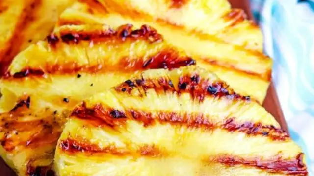 ग्रिल्ड पाइनएप्पल रेसिपी ( Grilled Pineapple Recipe )