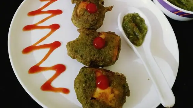 पालक पनीर पकौड़े की रेसिपी (Palak Paneer Pakoda Recipe)