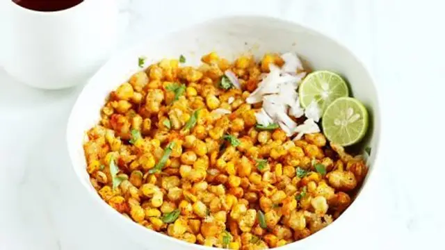 बारबेक्यू फ्राइड कॉर्न रेसिपी (Barbeque Fried Corn Recipe)