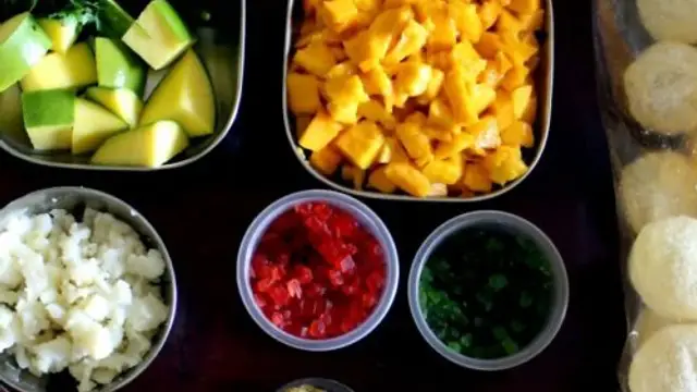 डबल मैंगो पानी पूरी रेसिपी ( Double Mango Pani Puri Recipe )
