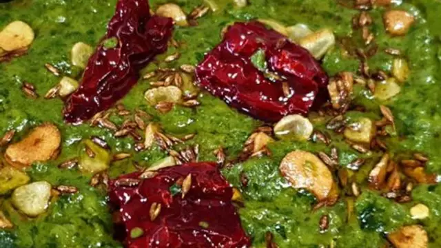 लेहसुनी पालक रेसिपी ( Lehsuni Palak Recipe )