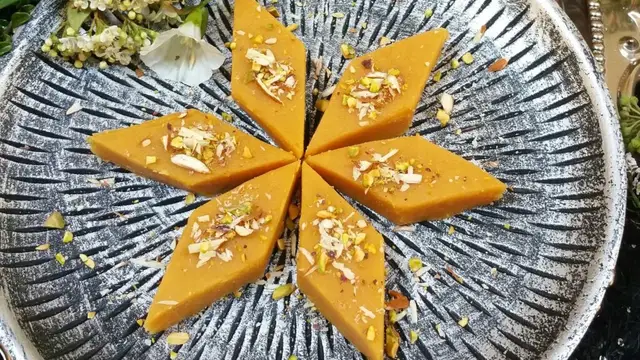 बेसन के बर्फी की रेसिपी (Besan Ki Barfi Recipe)