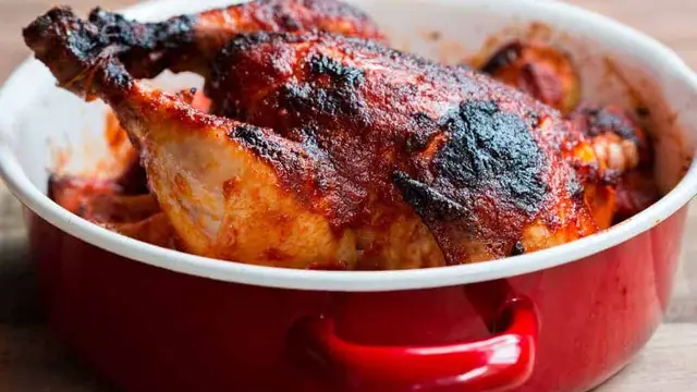 रोस्टेड चिकन मसाला रेसिपी (Roasted Chicken Masala Recipe)