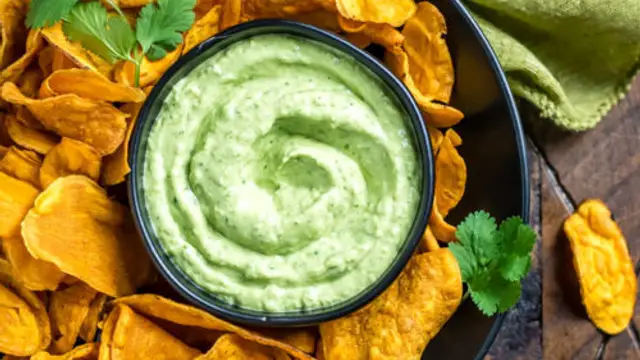 एवोकाडो सिलेंट्रो डिप रेसिपी ( Avocado Cilantro Dip Recipe )