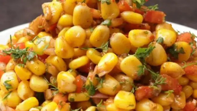 कॉर्न चाट बनाने की रेसिपी (Corn Chaat Recipe)