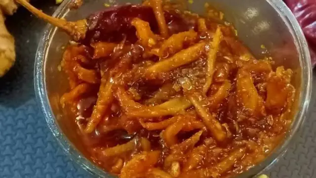 Adrak ka achaar Recipe: अदरक का अचार रेरिपी