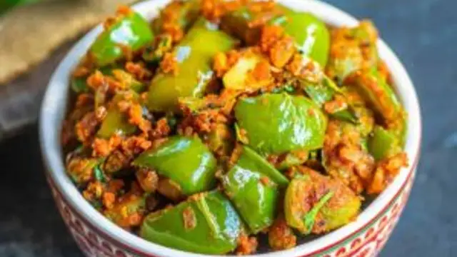 बेसन शिमला मिर्च की सब्जी खाकर शरीर को होंगे ढेरों चमत्कारी फायदे