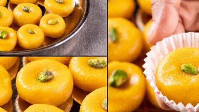 Mithai Recipe: मीठा खाने की हो रही है क्रेविंग, तो घर पर झटपर बनाएं स्वादिष्ट बेसन पेड़ा